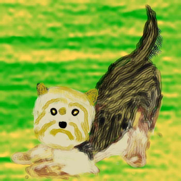 Small Puppy O869