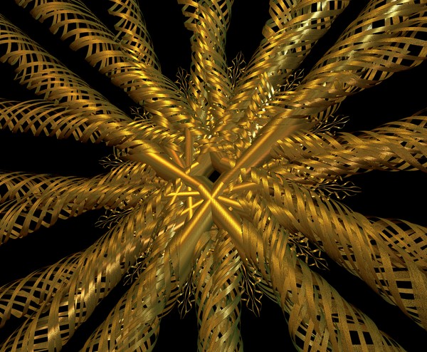 Brass leaf