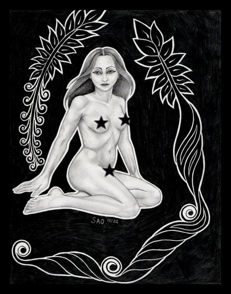 Nude with Desings