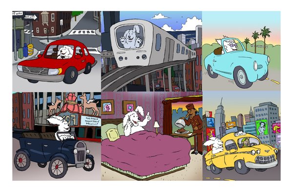 Covers for City Dog Guide Books