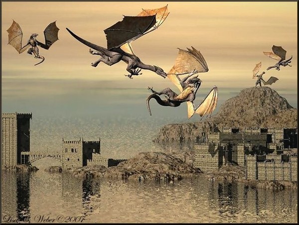 Dragon Wars Over Poggriego