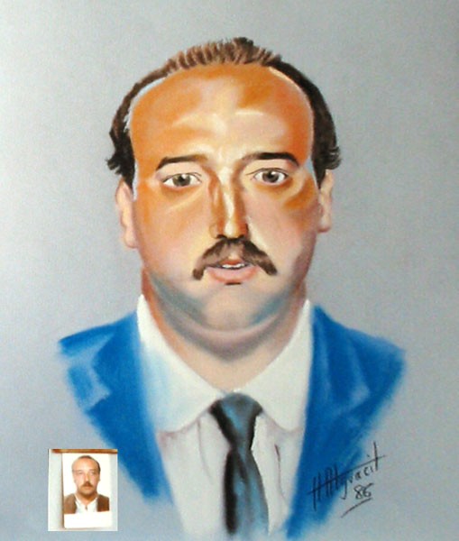 Pastel portrait