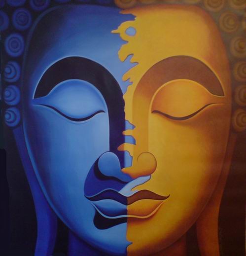 Sun and Moon Buddha