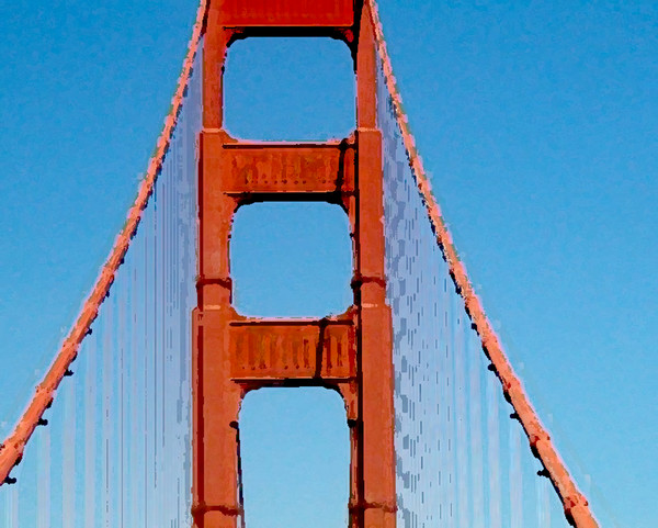 Top of the Golden Gate