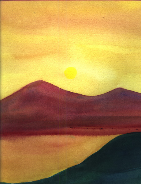 Dessert Sunset