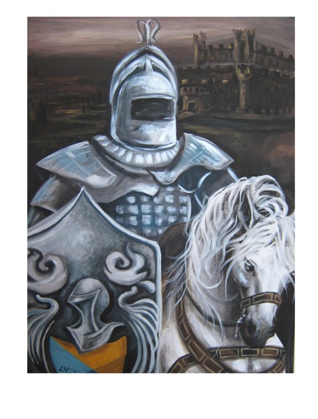 KNIGHT AND HIS STEED