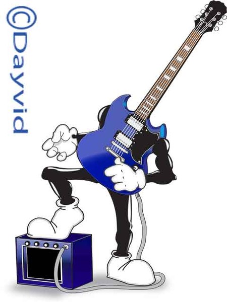 rock guitar man