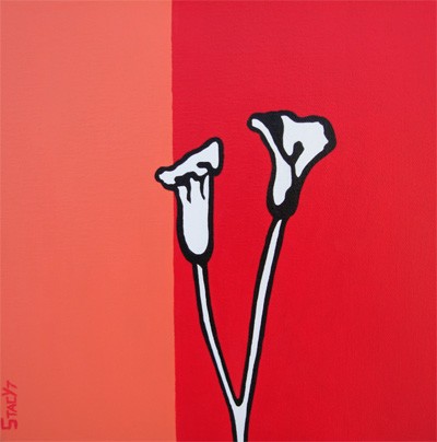 Hot House Lillies