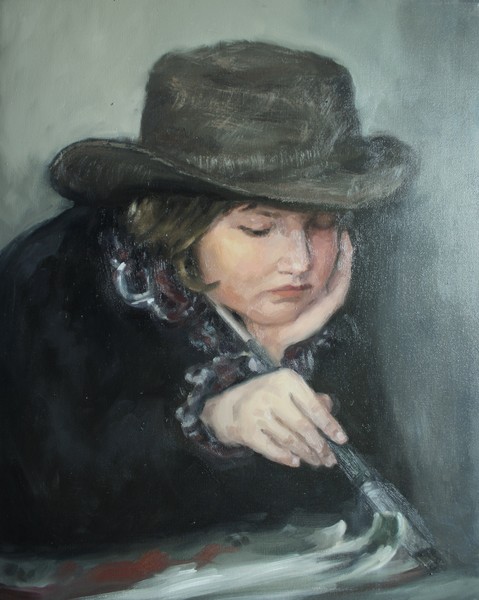 Girl Painting 