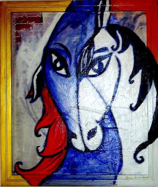 Two horses inLove