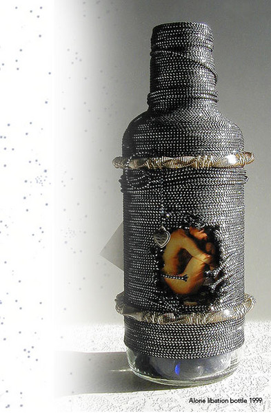 alone libation bottle