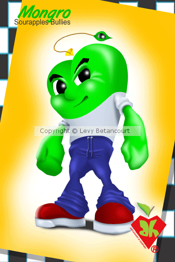 Apple-hearts Character.