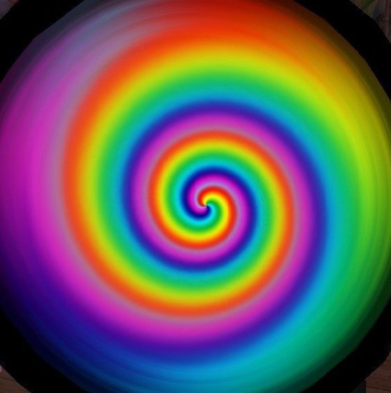 rainbow spiral