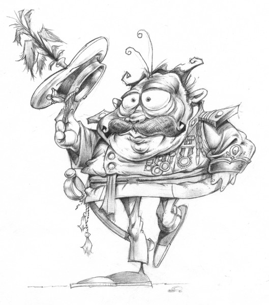 From the sketchbook / The Leader
