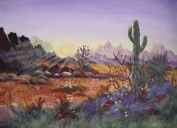 Desert Sun - SOLD