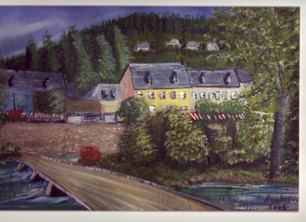 Foot Bridge in Entraygues