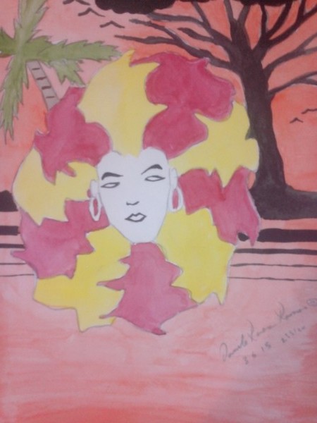 african woman