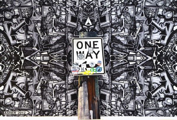 one way