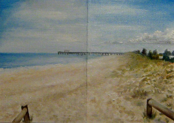 jetty in the distance