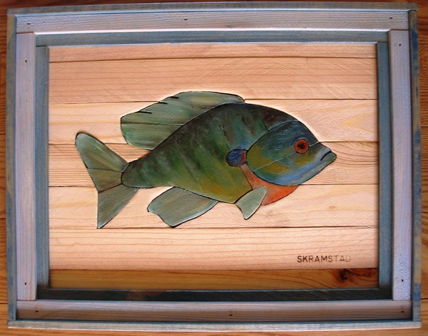 Sunfish Lath Art
