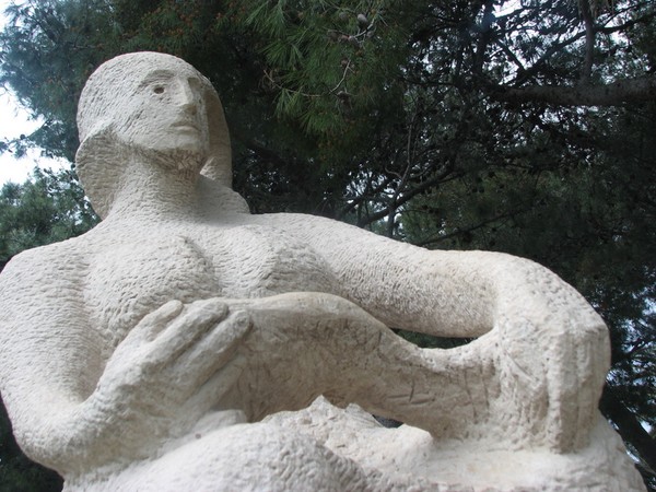 Woman with the fish