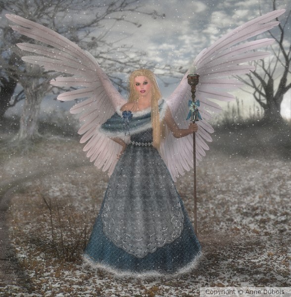Angel of the First Fallen Snow