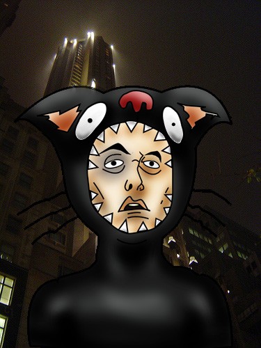 Man-Cat, Black-Eye in the City