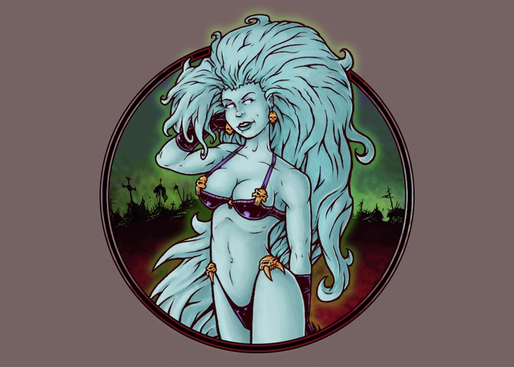 Lady death fan art