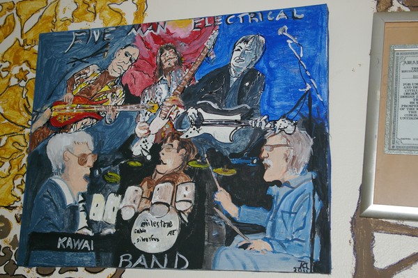 concert pic - five man band