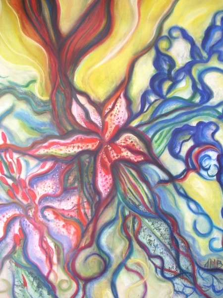 efflorescent