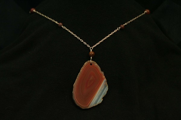 Agate necklace