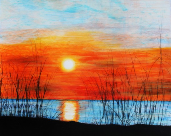 We marvel at the beauty of a sunrise...