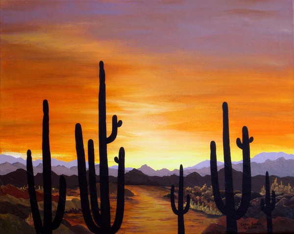 Saguaro Sunset