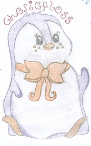 Cheriefloss in purple 