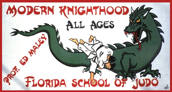 Florida School of Judo indoor Sign