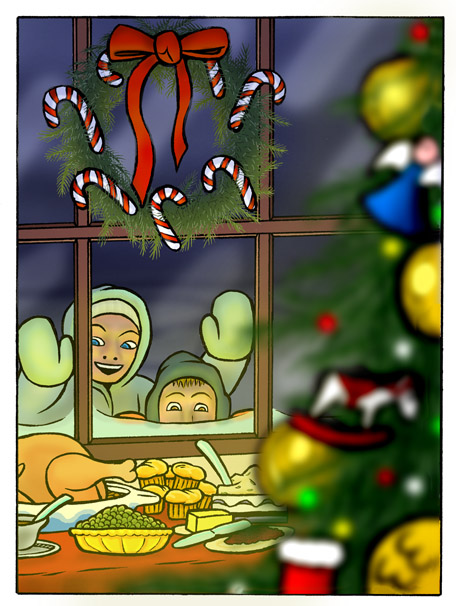 Christmas at Dusk