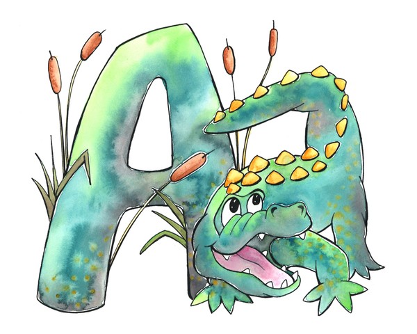 A is for Alligator