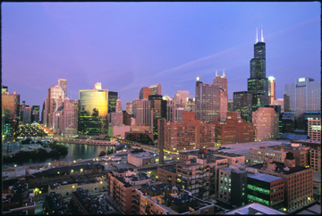 Chicago at Dusk

