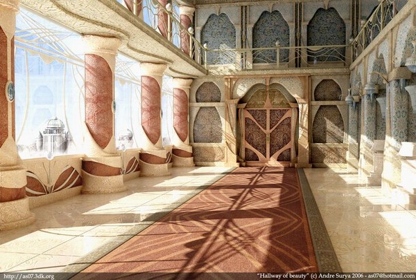 hallway of beauty