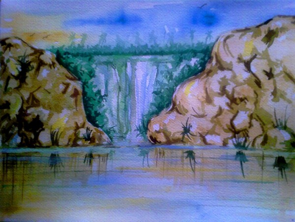 water fall