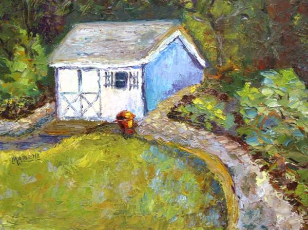 Shed in the Woods