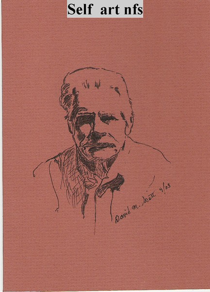 self portrait in ink