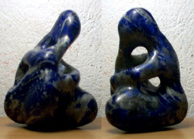Blue figure