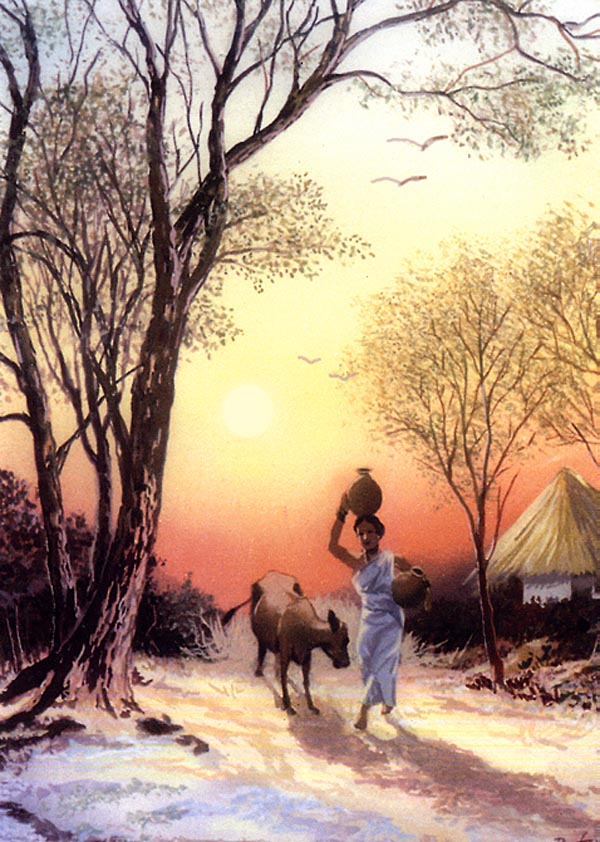 Return at dusk