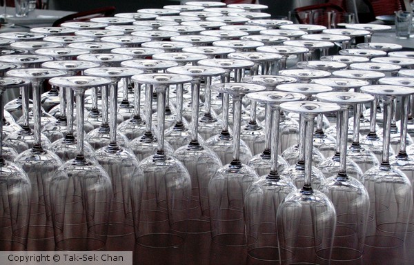 72 Wine Glasses ~ Coppenhagen, Denmark, 08-13-2008