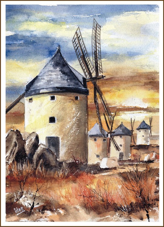 The windmills of La Mancha