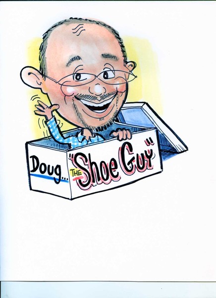 Advertising Image For Shoe Salesman