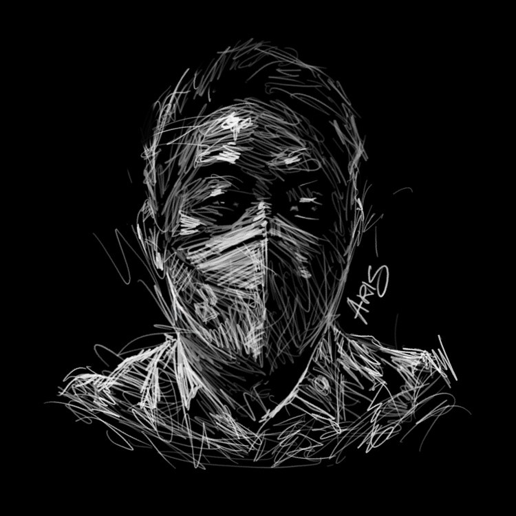 Scribble -ARIS SELF PORTRAIT