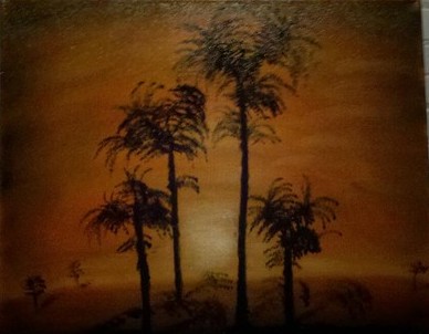Sunset on Palm Island