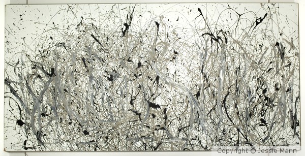 Black and White, 24x48 2007